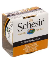 Schesir Lata Para Gato Atum Com Aloé 0.85gr