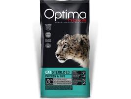 Ração para Gatos OPTIMANOVA (2 Kg - Seca - Esterilizados)