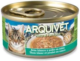 Ração para Gatos  (80 g - Húmida - Sabor: Atum com Frango)