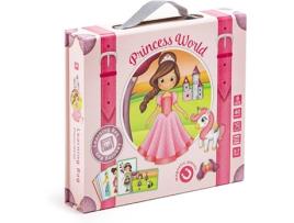 Puzzle Magnético  Magnetic Game Girl (Idade Minima: 3 Anos - 40 Peças)