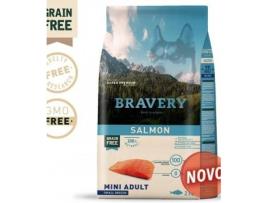 Ração para Cães e Gatos BRAVERY (7Kg - Seca - Adulto - Sabor: Salmão)