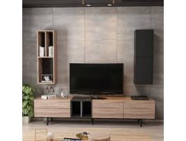 Móvel de TV HOMEMANIA Diany (MDF - 195x37x45 cm)