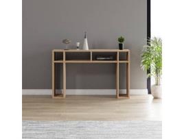 Consola HOMEMANIA Hello Castanho (Aglomerado Melamina - 120x30x75 cm)