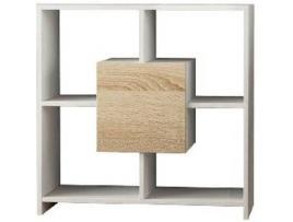 Estante  Sider Branco (Aglomerado Melamina - 80x30x80 cm)