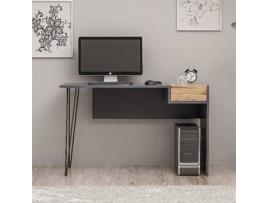 Secretaria HOMEMANIA Candy Castanho (MDF - 121x45x76 cm)