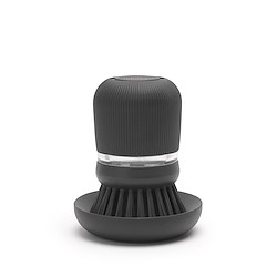 Escova doseadora CINZA ESCURO BRABANTIA