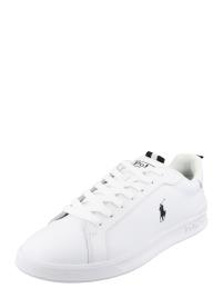 Polo Ralph Lauren Sapatilhas baixas  preto / branco