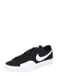 Nike SB Sapatilhas baixas 'Blazer Court'  preto / branco