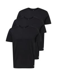 ADIDAS PERFORMANCE Camisa funcionais  preto / branco
