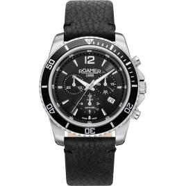 Roamer Nautic Chrono 100 Watch Prateado