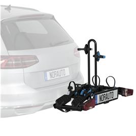 Transportador de bicicleta de cavalete de plataforma norauto deck 200-2 para 2