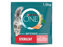 Ração Para Gato Purina One Esterilizado Com Salmão 1.5kg