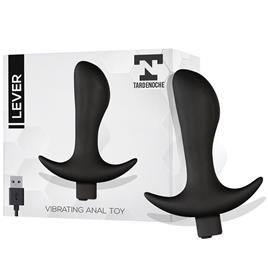 Alavanca Plugue Anal com Vibração USB Silicone