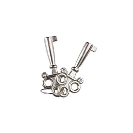 Algemas de pelúcia - pretas