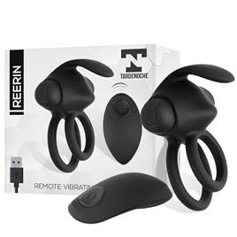 Anel Vibratório USB Reerin Silicone Controle Remoto USB Duplo