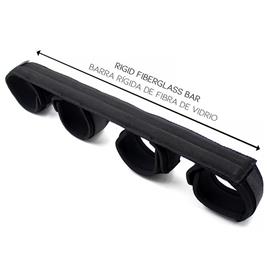 Barra de espaço com barra rígida e algemas de esponja