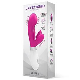 Chinelo Vibrador Coelhinho Rosa de Silicone