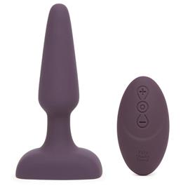 Feel So Alive Plug Anal com Vibrador Controle Remoto Recarregável USB