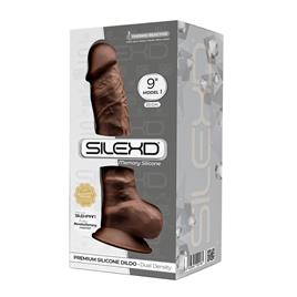 Dildo de dupla densidade Mod. 1 - 9 Marrom