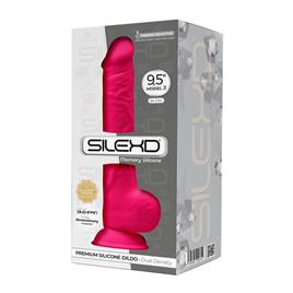 Dildo de dupla densidade Mod. 3 - 9,5 rosa