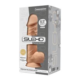 Dildo de silicone de dupla densidade Mod. 4 - 8,5