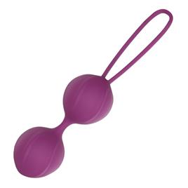 Garbo Double Ball Kegel Silicone Roxo