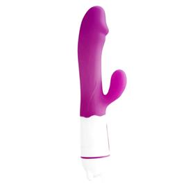 Ellys USB Vibrator 36 funções de silicone roxo