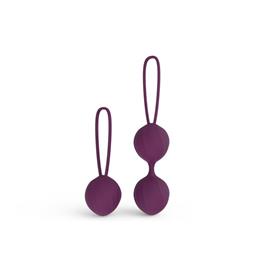 Kelly Silicone Kegel Balls roxo