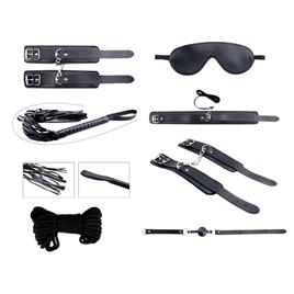 Kit BDSM de 8 peças Secret Desires Black
