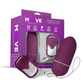 Ovo Vibratório com Controle Remoto Roxo Escuro