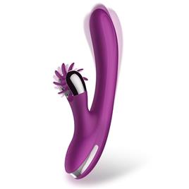 No. One Vibrador com roda de estimulação