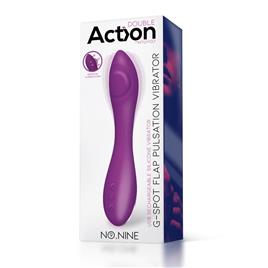 No. Nine G-Spot Vibrator Função de Pulsação Silicone Magnético USB