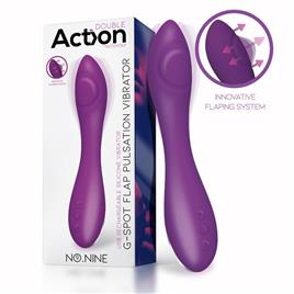 No. Nine G-Spot Vibrator Função de Pulsação Silicone Magnético USB