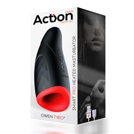 Owen Two Masturbador Pressão Variável Smart Pro Função Calor USB