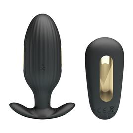 Plugue anal Royal Pleasure com eletroestimulação USB