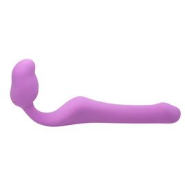 Queens S Dildo Strap-On sem alças Tamanho S Rosa Silicone