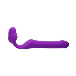 Queens M Strap-On Strap-On Dildo Tamanho M Silicone Roxo