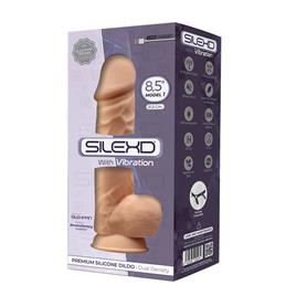 SilexPan Dildo 10 Funções de Vibração Modelo 4 - 8.5 Natural