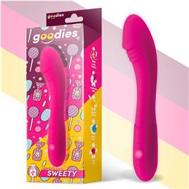 Sweety USB G-spot vibrador silicone fúcsia