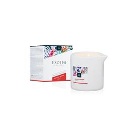 Vela de Massagem Exótica Baunilha e Âmbar 200g