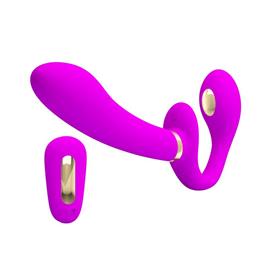 Vibrador Thunderbird para Casais sem Arnês com Controle Remoto