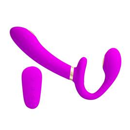 Vibrador Thunderbird para Casais sem Arnês com Controle Remoto