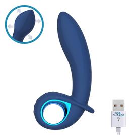 Vibrador Alpha Advanced com Inflação de Silicone USB e Função de Vibração