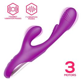 Vibrador de língua Priya com movimento de inversão