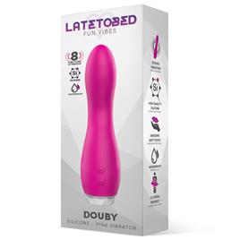 Vibrador de Silicone Douby Pink