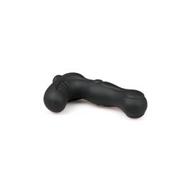 Vibrador Anal Estimulador de Períneo Silicone - Preto