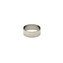 Anel de Aço para o Pênis Cor Prata Tamanho (interno): 40 MM