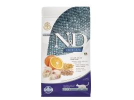 Ração Gato N&d Ocean Bacalhau/aveia 1.5kg