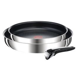 Tefal Conjunto de 3 peças Ingénio Réserve Collection L918S31   