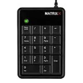 Teclado Numérico KC-001 USB (Preto) - 
